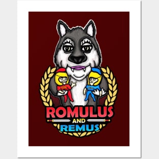 ROMULUS AND REMUS Posters and Art